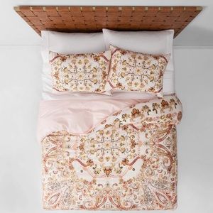 Opal house Desert Rose Medallion Duvet Cover Set